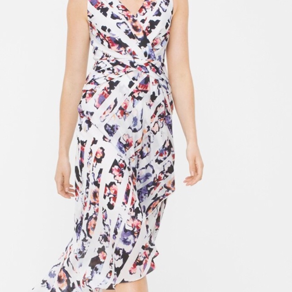 White House Black Market High Low Dress